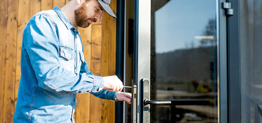 Frameless Glass Storefront Door Locks Replacement in Ladera Ranch, CA